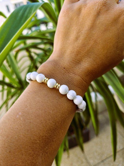 Bracelet en pierres naturelles "Jaspe"